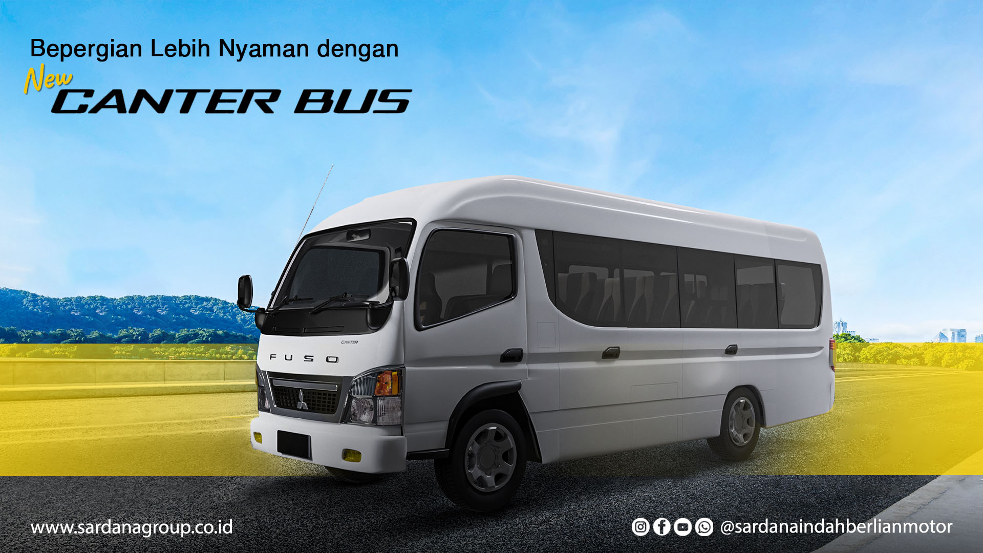 Review Mitsubishi Fuso Canter Bus, Begini Spesifikasinya! 